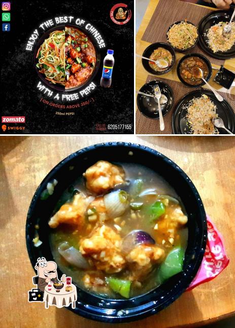 Food at The Chinese Monk