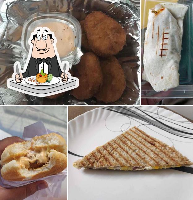 Food at burger Queen