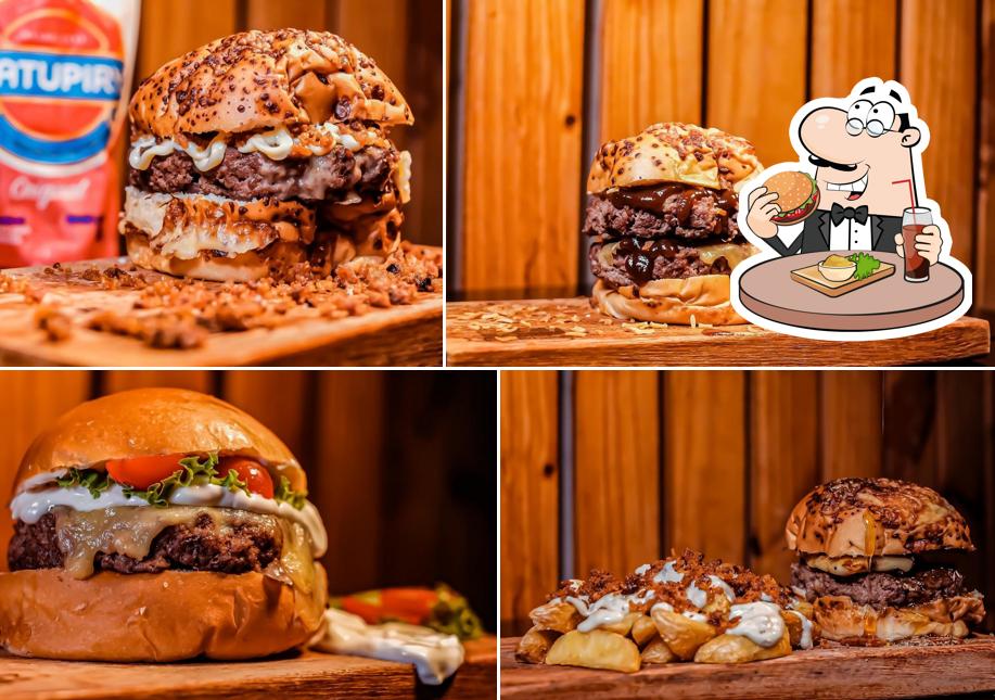 Delicie-se com um hambúrguer no Buru Burger