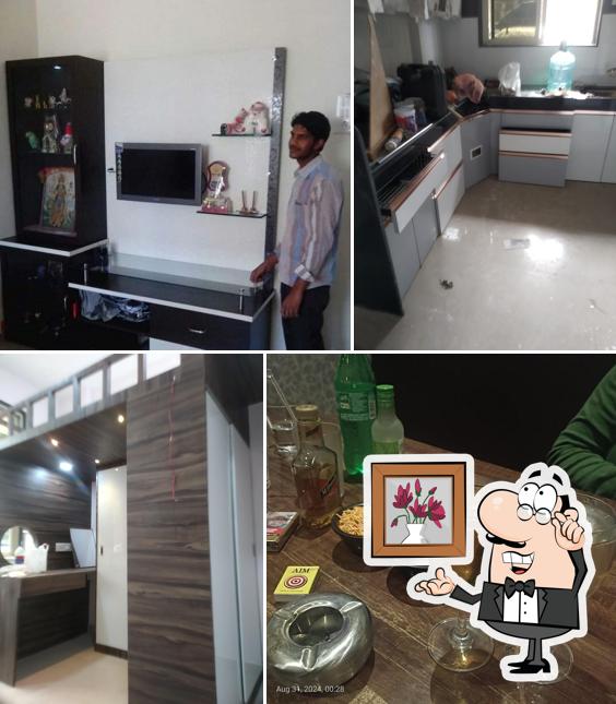 The interior of Bunty Restaurant And Bar