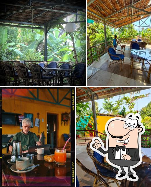 The interior of Lagoon Gokarna