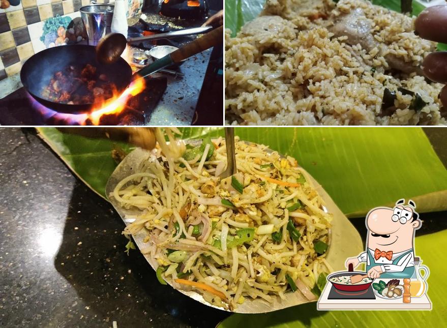 Fried rice at Madurai Veluswamy Military Hotel