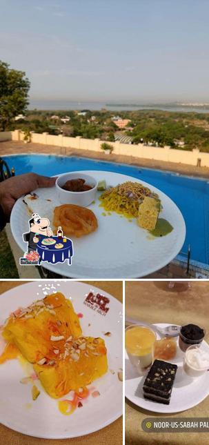 Sashimi at Marbal Arch Noor Us Sabah Palace