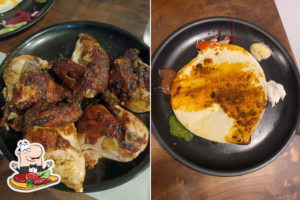 Calicut Cafeteria offers meat dishes