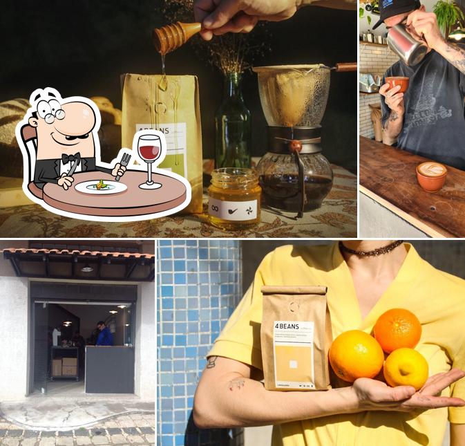 Platos en 4BEANS Coffee Co