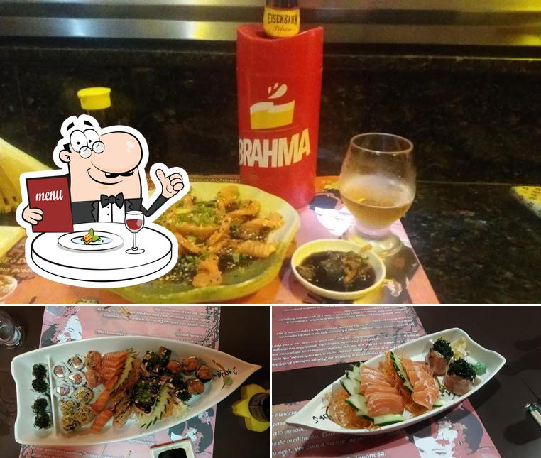 Platos en Restaurante Daruma