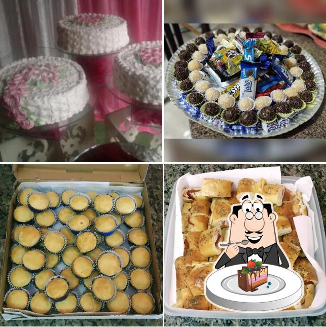 Bolo de chocolate em Dona Irene Doces e Salgados