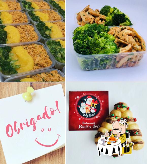 Comida em Restaurante Dona Dô