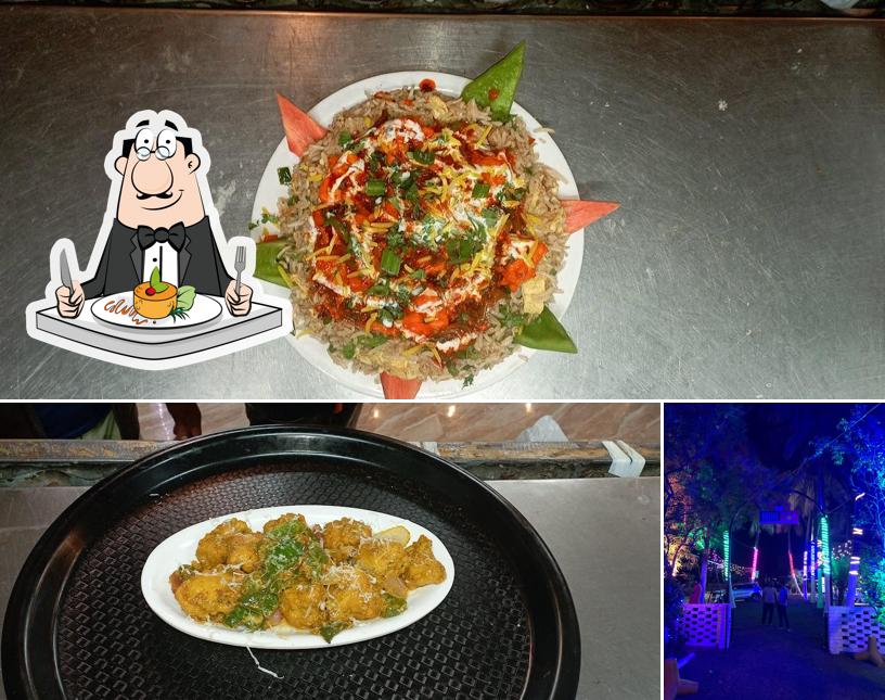 The restaurant's food and exterior