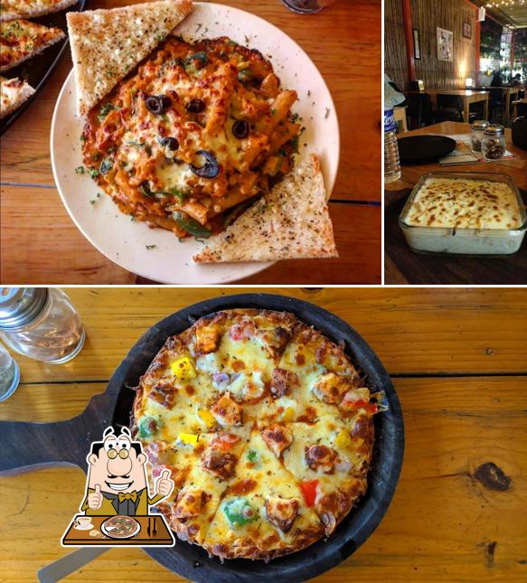 Try out pizza at Patty Oh