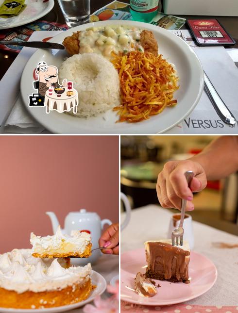 Platos en Dona Flor Doceria Cafeteria e Almoço em Santos SP