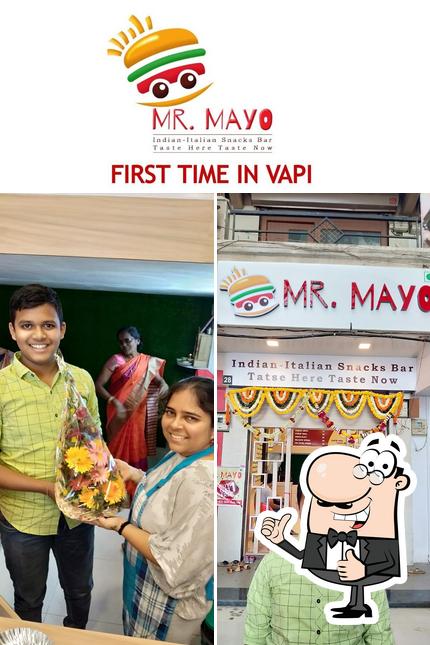 Look at this picture of MR. MAYO