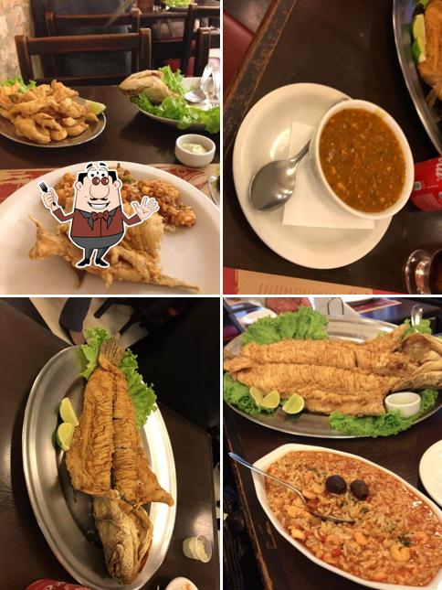 Comida em Rancho Rio Doce