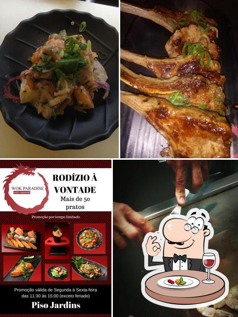 Comida em Wok Paradise