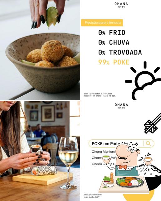 Comida em Ohana Poke & Rolls - Carlos Gomes