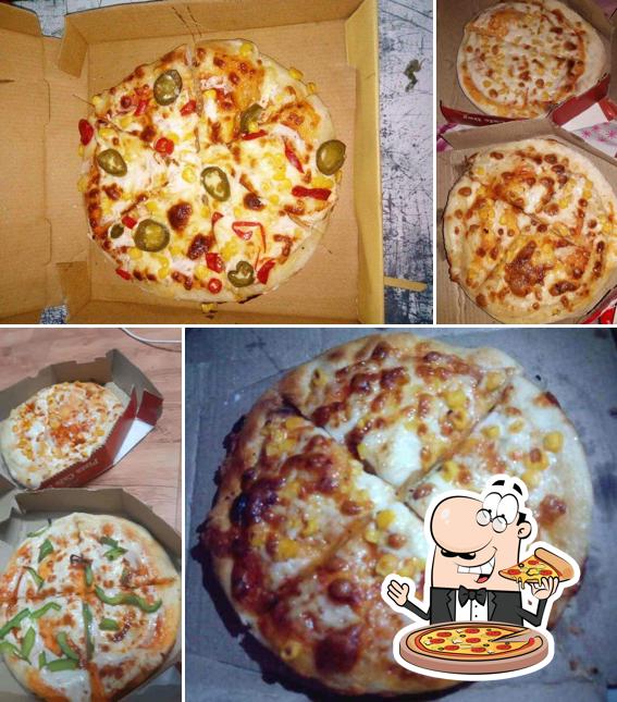 Pick pizza at Pizza Cafe Day