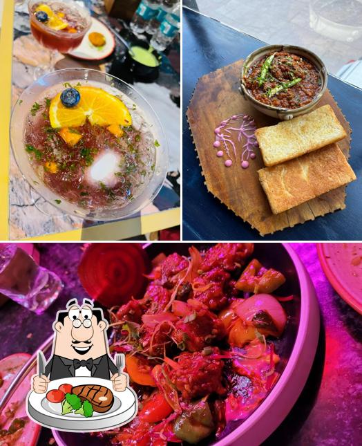 Order meat dishes at THE DROOTS