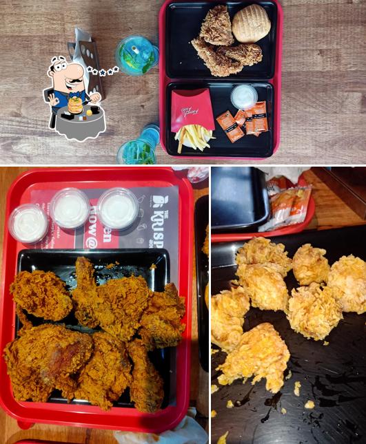 Food at The Krispy House Convent Square The Most Crispy Fried Chicken in Alappuzha