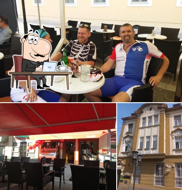 Dai un'occhiata agli interni di Caffe bar Dora