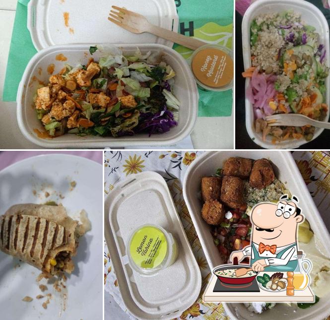 Fried rice at Harvest Salad Co