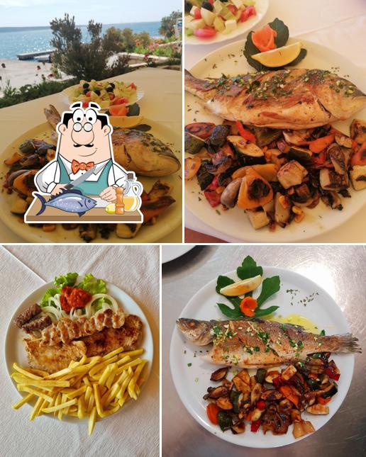 Salmone grigliato al Restaurant MIRAMAR