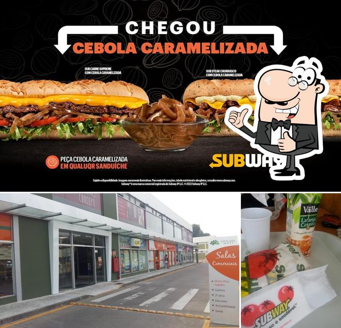 Here's a picture of Subway