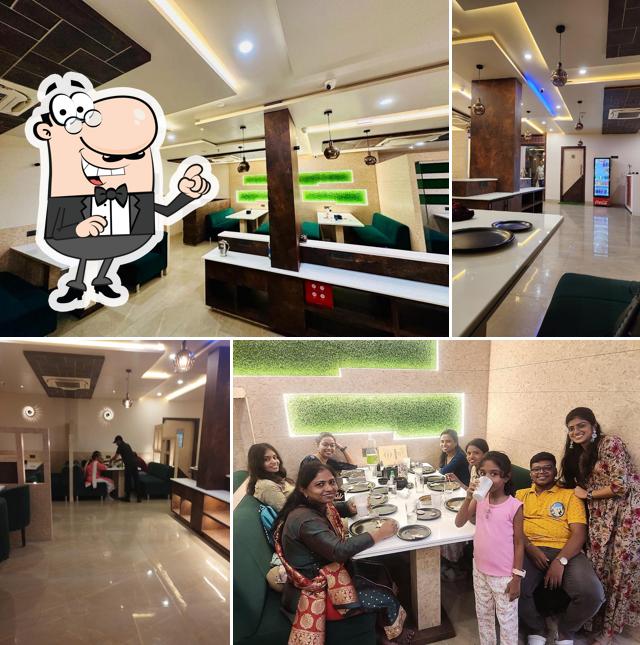 The interior of Sugar N Spice - Dwarka