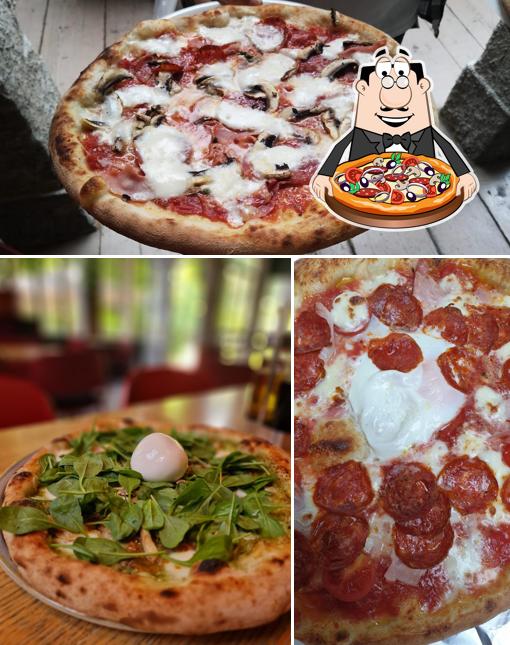 A Zbornica burgers and pizza, puoi ordinare una bella pizza