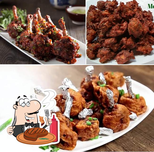 Try out meat meals at BAWARCHI Restaurant & caterer