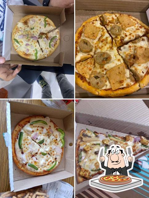 Get pizza at La Pino'z Pizza