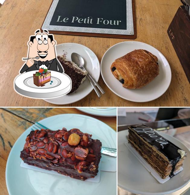 Chocolate cake at Le Petit Four