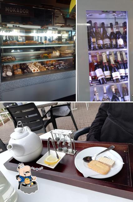 La cibo e alcol del ristorante