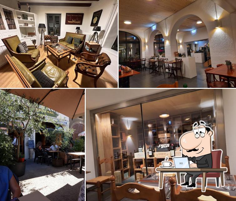 Découvrez l'intérieur de Restaurant Au Cheval Blanc à Puplinge