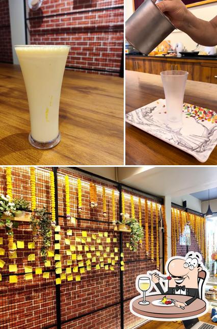 The restaurant's food and interior