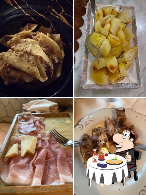 Piatto di formaggi al Ristorante Que Bischeri