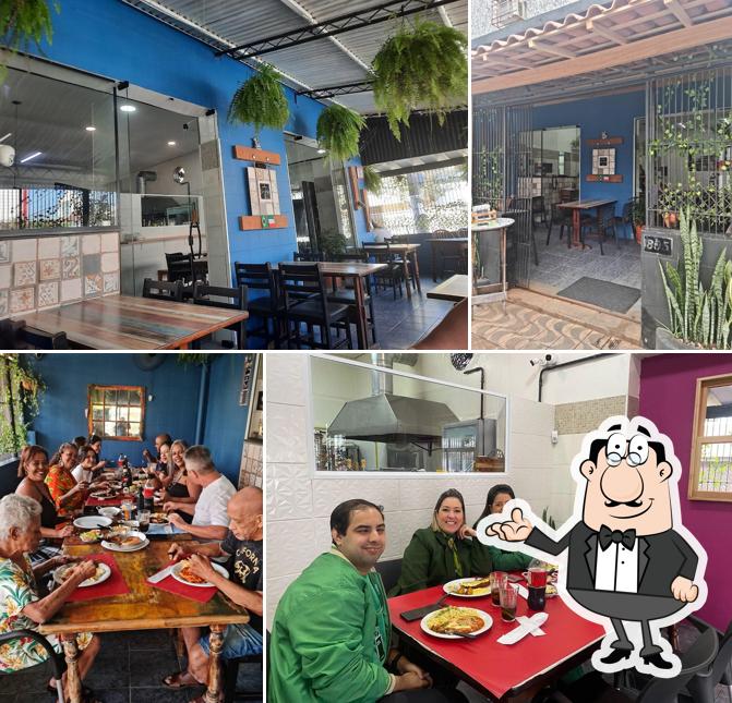 O interior do TRATTORIA SÃO JORGE CUCINA