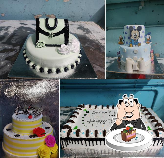 Chocolate cake at Tirumala bakery