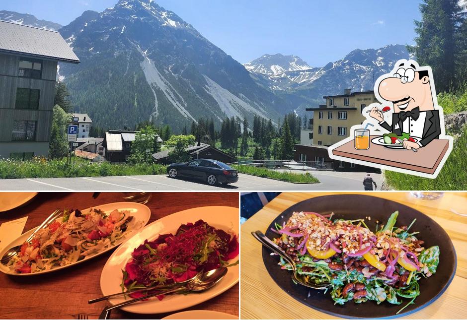 La immagine della cibo e esterno di restaurant aifach