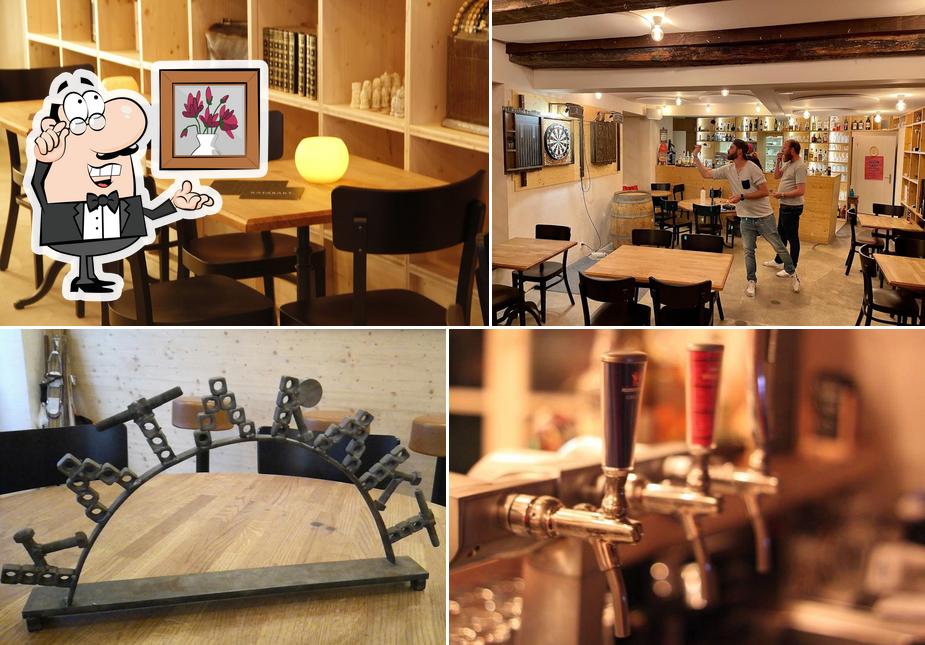 Dai un'occhiata agli interni di Katarakt Bar