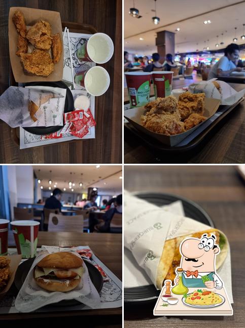 Food at Burger space