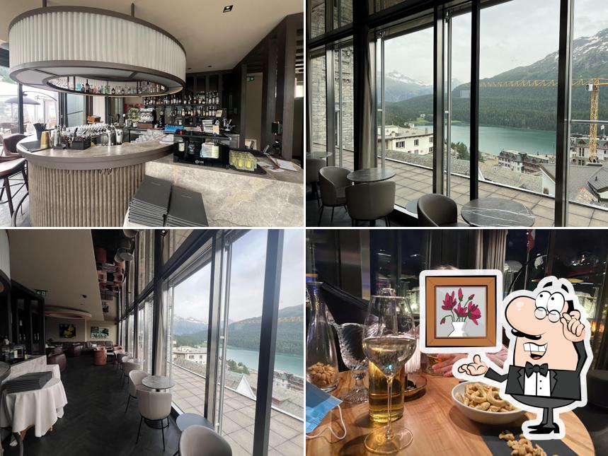 Dai un'occhiata agli interni di The St.Moritz Sky Bar (Hotel Monopol)