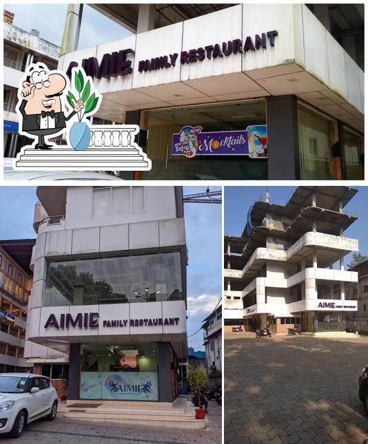 Check out how AIMIE Restaurant looks outside