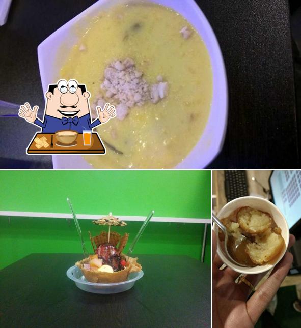 Clam chowder at Basant