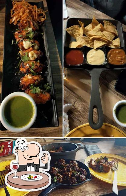 Food at Agent Jack's Bar