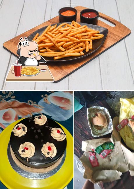 French fries at Vibhor Confectionery