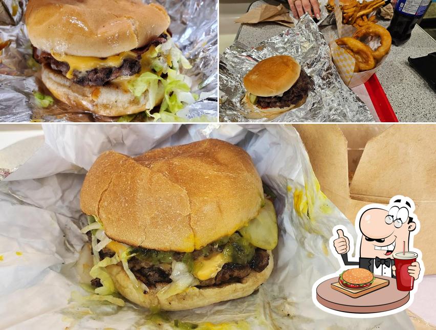 Commandez un hamburger à Apache Burgers