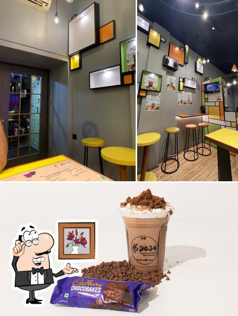 Take a look at the image displaying interior and food at 9834 The Fruit Window, Rajkot (Race Course)