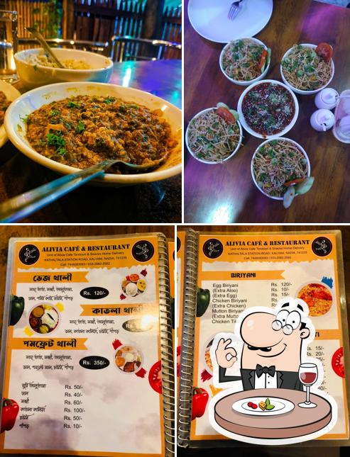 Meals at New Alivia Cafe and Restaurant