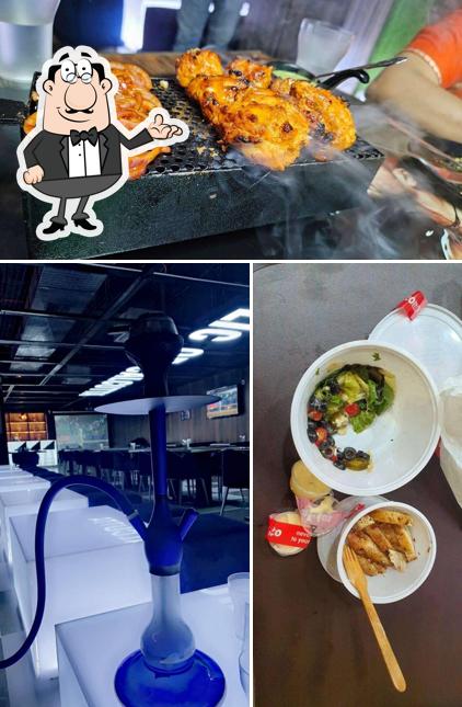 Check out the photo depicting interior and food at Republic of Calcutta