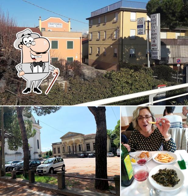 Guarda gli esterni di Trattoria Basso Isonzo
